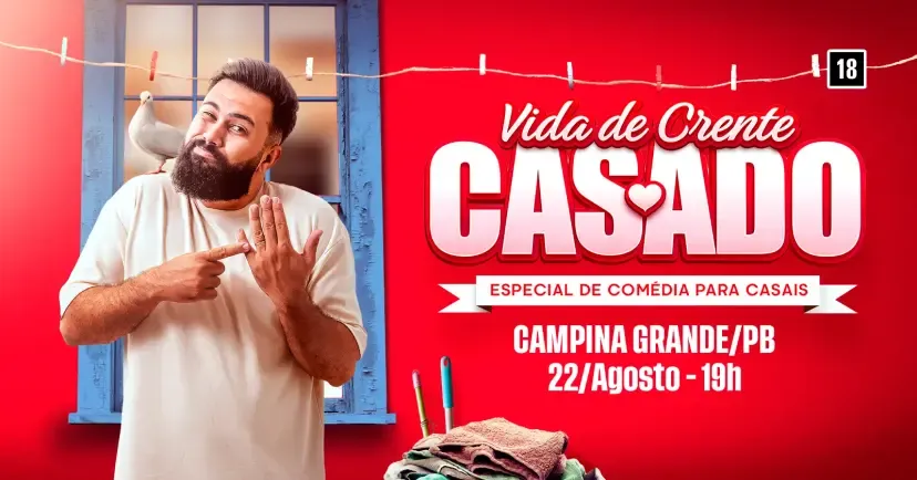 Douglas de Lima em Campina Grande/PB - 22/08
